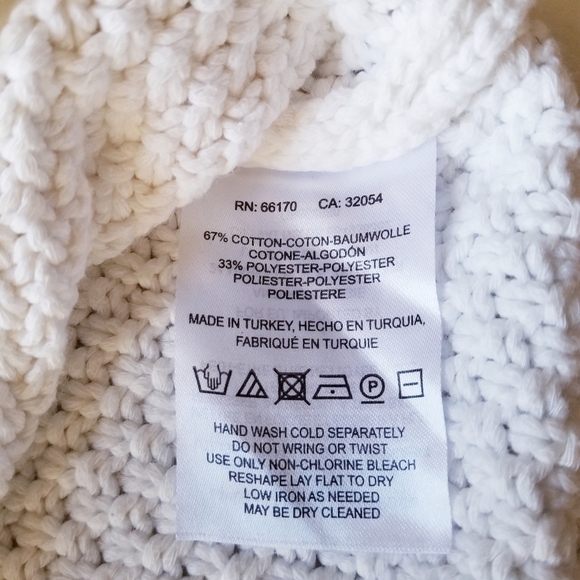 🌸‎ Anthropologie | Bow Tie Open Knit Top M - Picture 10 of 10